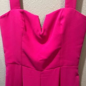 Pink Amanda Uprichard Romper.